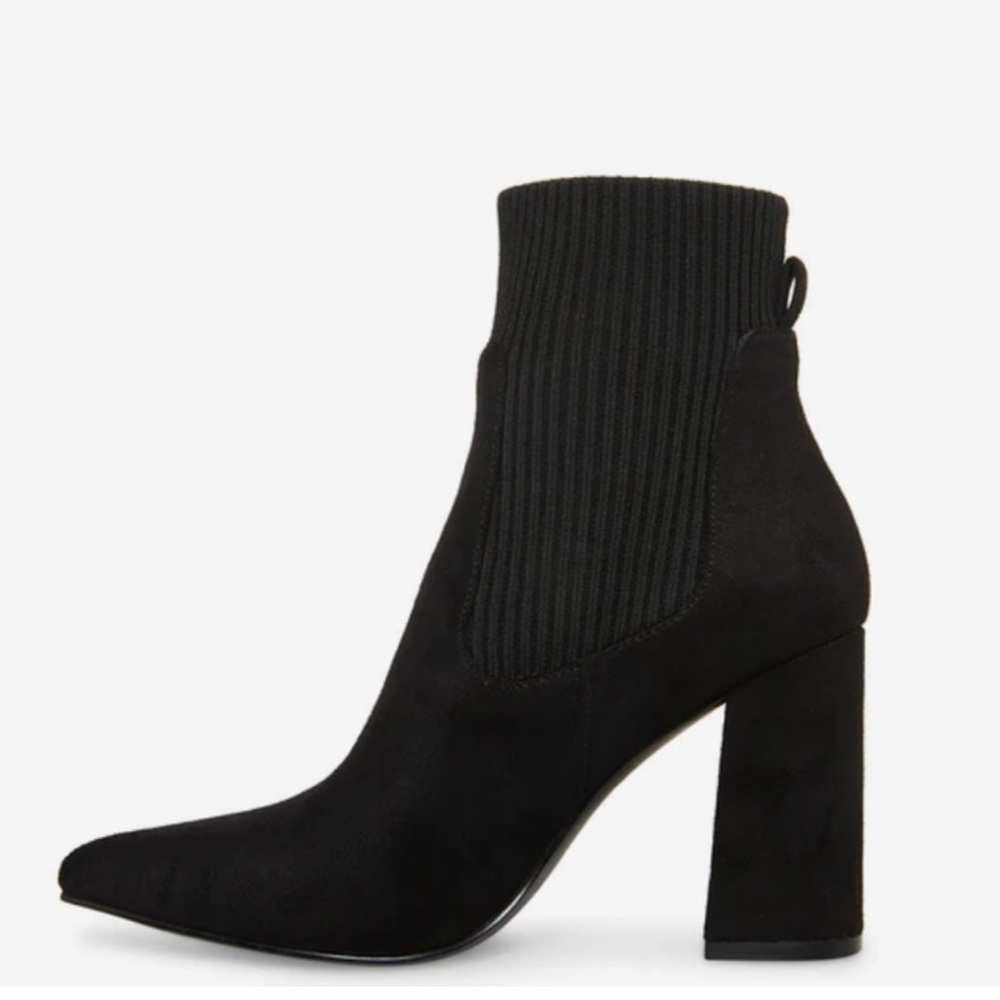 Steve Madden Revenge Black Booties
